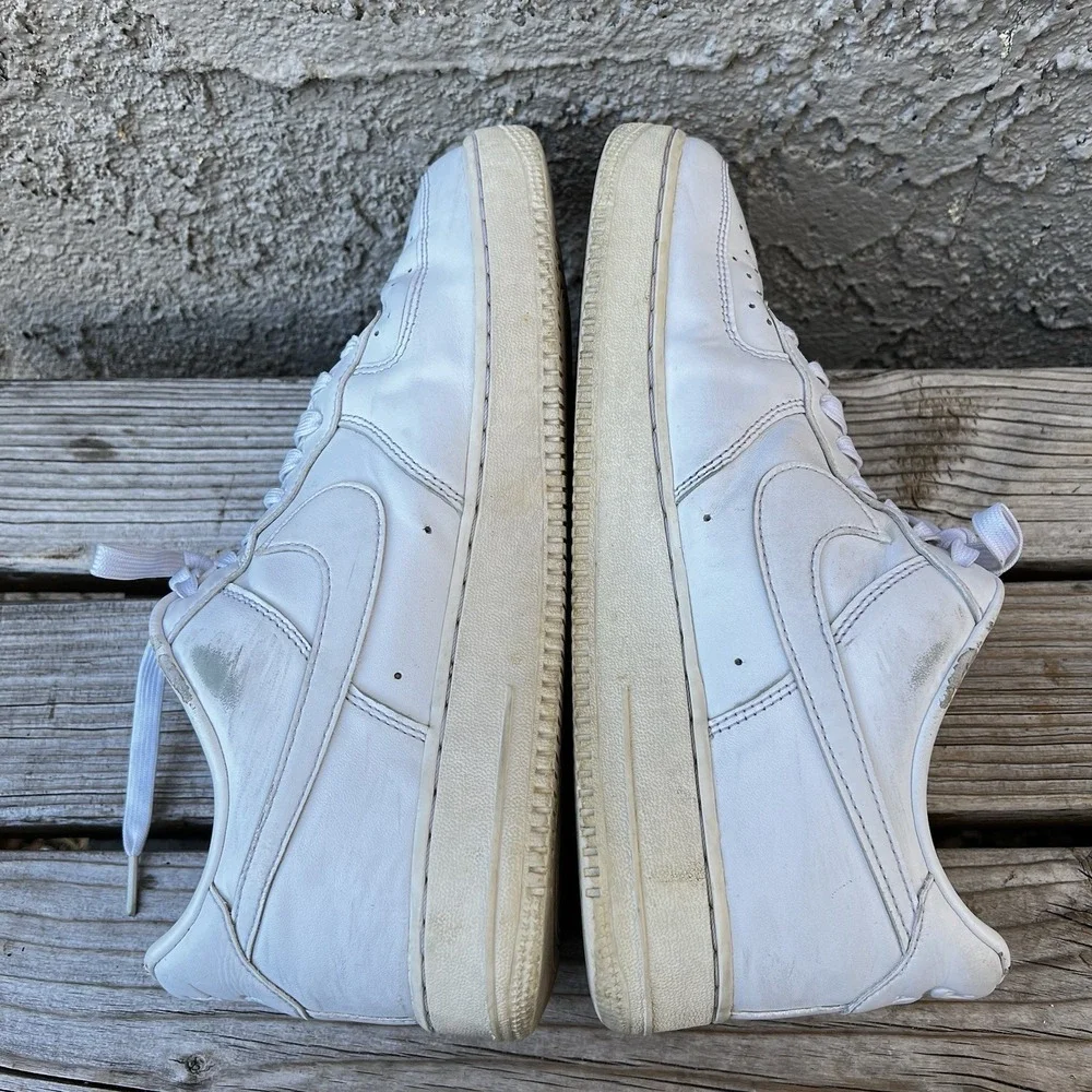 Nike Shoes Men Size 11.5 Air Force 1 '07 Fresh White DM0211-100 Casual